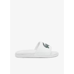 Lacoste Chanclas De Hombre Serve Slide 1172809 Blancas Con Logo Blanco Talla 40,5 Lacoste Chanclas De Hombre Serve Slide 1172809 Blancas Con Logo Blanco Talla 40,5