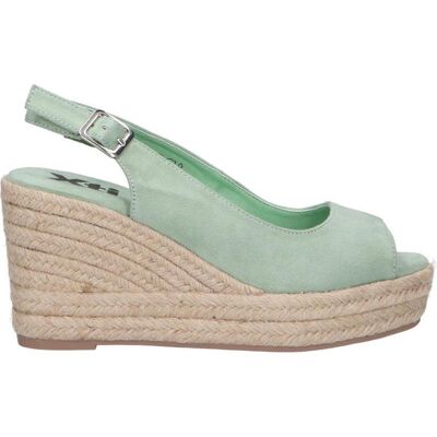 XTI Sandalias De Mujer 141472 Antelina Aqua Talla 40 XTI Sandalias De Mujer 141472 Antelina Aqua Talla 40