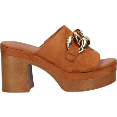 XTI Sandalias De Mujer 141013 Antelina Camel Talla 40 XTI Sandalias De Mujer 141013 Antelina Camel Talla 40