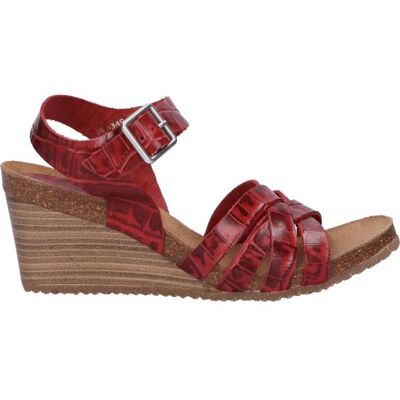 Kickers Sandalias De Mujer 775711-50 Solyna 42 Rouge Croco Talla 41 Kickers Sandalias De Mujer 775711-50 Solyna 42 Rouge Croco Talla 41
