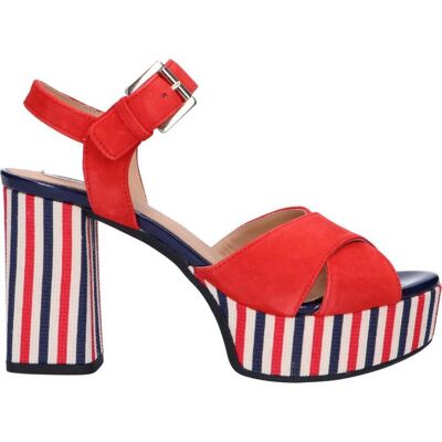 Geox Sandalias De Mujer D828wc 00021 D Galene C7452 Scarlet Talla 41 Geox Sandalias De Mujer D828wc 00021 D Galene C7452 Scarlet Talla 41