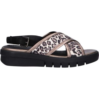 Geox Sandalias De Mujer D92dpd 0aw21 D Wimbley C6458 Chestnut-Black Talla 36 Geox Sandalias De Mujer D92dpd 0aw21 D Wimbley C6458 Chestnut-Black Talla 36