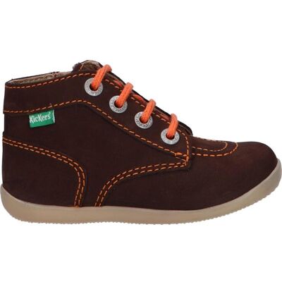 Kickers Botines De Niña Y Niño 653097 Bonzip-2 92 Marron Fonce Orange Talla 18 Kickers Botines De Niña Y Niño 653097 Bonzip-2 92 Marron Fonce Orange Talla 18