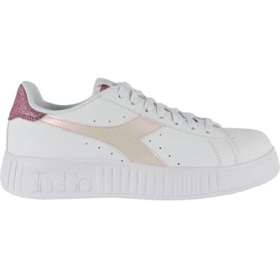 Diadora Step P Glitter Rainbow C3113 178338 - Blanco Rosa Blanco-Rosa Talla 36 Diadora Step P Glitter Rainbow C3113 178338 - Blanco Rosa Blanco-Rosa Talla 36