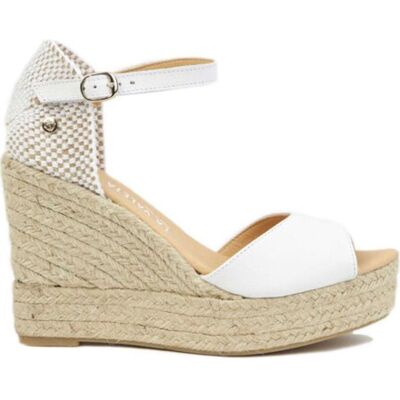 La Valeta Charlene Espadrilles Blancas - Zapatos de Mujer La Valeta Charlene Espadrilles Blancas - Zapatos de Mujer