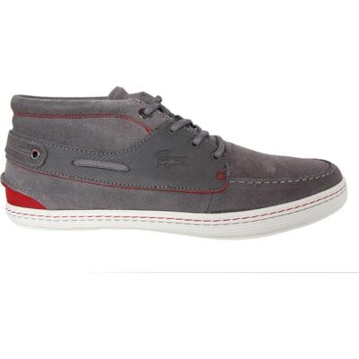 Lacoste Zapatos De Hombre 30srm0040 Meyssac Deck 2d7 Drk Gry-Red Talla 40 Lacoste Zapatos De Hombre 30srm0040 Meyssac Deck 2d7 Drk Gry-Red Talla 40