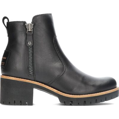 PANAMA JACK Botines De Tacón Pauline Trav B2 Napa Negro Napa Negro Talla 36 PANAMA JACK Botines De Tacón Pauline Trav B2 Napa Negro Napa Negro Talla 36