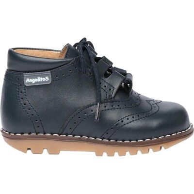ANGELITOS Zapatos De Niña Y Niño Botin Inglesita Piel 425 Marino Talla 21 ANGELITOS Zapatos De Niña Y Niño Botin Inglesita Piel 425 Marino Talla 21