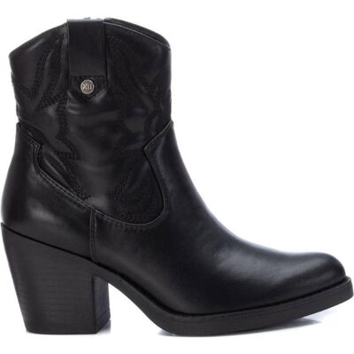 XTI Botines De Mujer Botines De Tacón Estilo Cowboy Negro Talla 36 XTI Botines De Mujer Botines De Tacón Estilo Cowboy Negro Talla 36