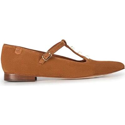 GIOSEPPO Zapatos Salón Mary Jane Muscade De Cuero Marrón Para Mujer Cuero Talla 38 GIOSEPPO Zapatos Salón Mary Jane Muscade De Cuero Marrón Para Mujer Cuero Talla 38