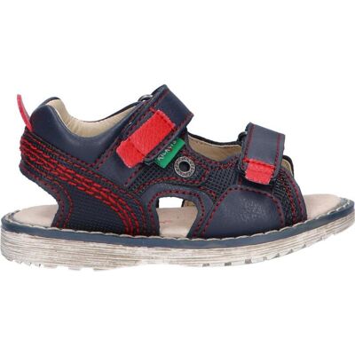 Kickers Sandalias De Niño 694213-10 Pepper 103 Marine Rouge Talla 27 Kickers Sandalias De Niño 694213-10 Pepper 103 Marine Rouge Talla 27