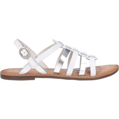 Kickers Sandalias De Mujer Y Niña 695574-30 Dixon 31 Blanc Argent Talla 27 Kickers Sandalias De Mujer Y Niña 695574-30 Dixon 31 Blanc Argent Talla 27