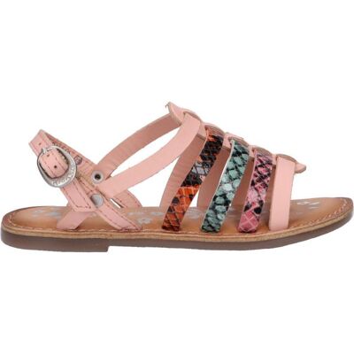 Kickers Sandalias De Mujer Y Niña 695575-30 Dixon 13 Rose Reptile Tricolore Talla 27 Kickers Sandalias De Mujer Y Niña 695575-30 Dixon 13 Rose Reptile Tricolore Talla 27