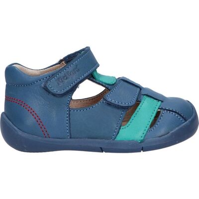 Kickers Sandalias De Niña Y Niño 858390-10 Wasabou 51 Bleu Vert Talla 24 Kickers Sandalias De Niña Y Niño 858390-10 Wasabou 51 Bleu Vert Talla 24