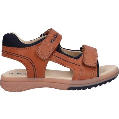 Kickers Sandalias De Niño 349498-30 Platino 114 Camel Talla 35 Kickers Sandalias De Niño 349498-30 Platino 114 Camel Talla 35