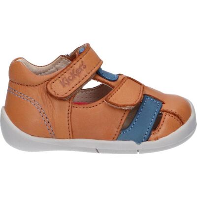 Kickers Sandalias De Niña Y Niño 858390-10 Wasabou 116 Camel Bleu Talla 21 Kickers Sandalias De Niña Y Niño 858390-10 Wasabou 116 Camel Bleu Talla 21