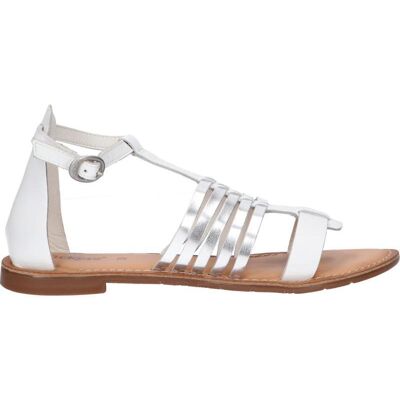 Kickers Sandalias De Mujer 858170-50 Etiket 33 Blanc Argent Talla 36 Kickers Sandalias De Mujer 858170-50 Etiket 33 Blanc Argent Talla 36