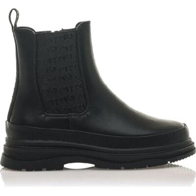 MTNG Botines De Niña - Bota Chelsea Nina Future Negro Talla 39 MTNG Botines De Niña - Bota Chelsea Nina Future Negro Talla 39