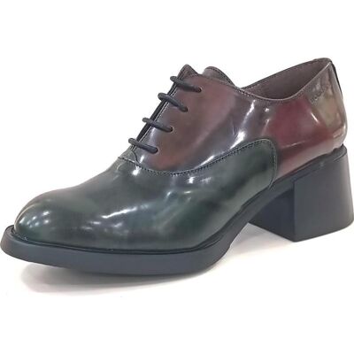 WONDERS Zapatos Casual Irati De Piel Con Cordoneras Y Tacón Para Mujer - Cuero Irati Cuero Talla 37 WONDERS Zapatos Casual Irati De Piel Con Cordoneras Y Tacón Para Mujer - Cuero Irati Cuero Talla 37