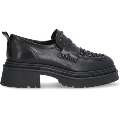 ALPE Mocasines Woman Clay 272717 De Piel Negra Negro Talla 37 ALPE Mocasines Woman Clay 272717 De Piel Negra Negro Talla 37