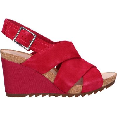 Clarks Sandalias De Mujer 26150436 Flex Sand Fuchsia Suede Talla 38 Clarks Sandalias De Mujer 26150436 Flex Sand Fuchsia Suede Talla 38