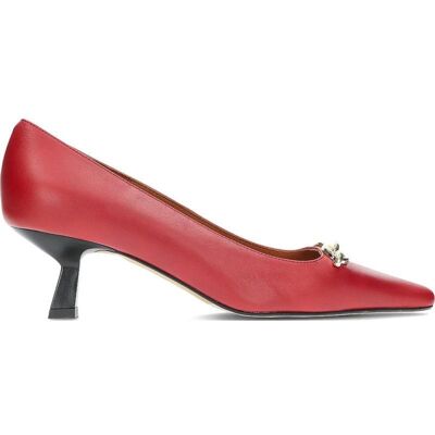 ANGEL ALARCON Zapatos De Tacón De Mujer Zapatos De Salon Suri Rojo Talla 41 ANGEL ALARCON Zapatos De Tacón De Mujer Zapatos De Salon Suri Rojo Talla 41