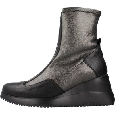 WONDERS Botines De Mujer Bota G-6614 Negro Plomo Mujer W A Negro-Plomo Talla 37 WONDERS Botines De Mujer Bota G-6614 Negro Plomo Mujer W A Negro-Plomo Talla 37