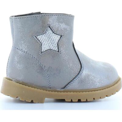 URBAN Botines De Niña B167590-B1153 Pewter Talla 19 URBAN Botines De Niña B167590-B1153 Pewter Talla 19