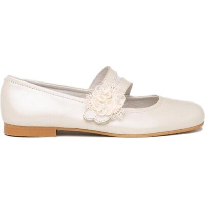 ANGELITOS Bailarinas De Niña Comunion 991 Beige Talla 39 ANGELITOS Bailarinas De Niña Comunion 991 Beige Talla 39
