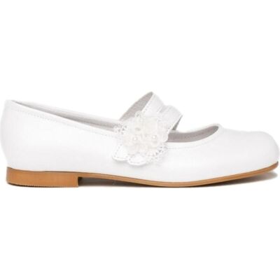 ANGELITOS Bailarinas De Niña Comunion 991 Blanco Talla 37 ANGELITOS Bailarinas De Niña Comunion 991 Blanco Talla 37