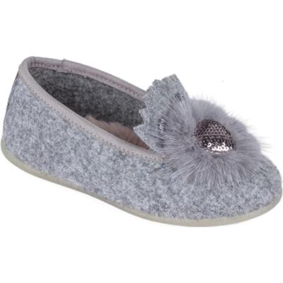 CONGUITOS Calzado De Casa De Niña Li1 58611 Gris Talla 26 CONGUITOS Calzado De Casa De Niña Li1 58611 Gris Talla 26