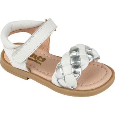 CONGUITOS Sandalias De Niña Mvs 15114 Sandalia Napa Blanco Talla 21 CONGUITOS Sandalias De Niña Mvs 15114 Sandalia Napa Blanco Talla 21