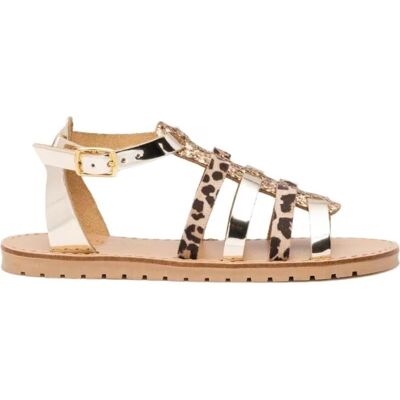 Replay Sandalias De Niña Easy Leopard Jt360007s Gold Talla 39 Replay Sandalias De Niña Easy Leopard Jt360007s Gold Talla 39