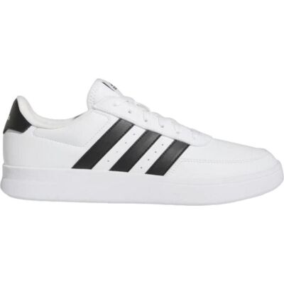 Adidas Zapatillas Casual Blancas Con 3 Rayas Negras Blanco Talla 43 1/3 Adidas Zapatillas Casual Blancas Con 3 Rayas Negras Blanco Talla 43 1/3