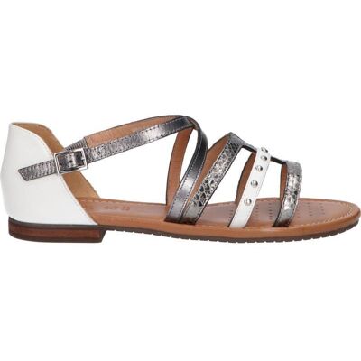 Geox Sandalias De Mujer D Sozy S Plata Talla 37 Geox Sandalias De Mujer D Sozy S Plata Talla 37