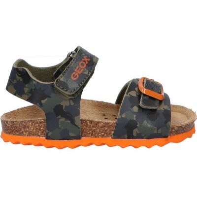 Geox Sandalias De Niño B922qa 00004 B Sandal Chalki C0623 Military-Orange Talla 20 Geox Sandalias De Niño B922qa 00004 B Sandal Chalki C0623 Military-Orange Talla 20