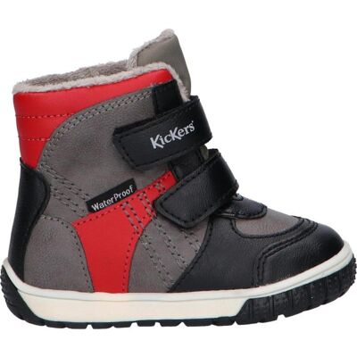 Kickers Botas De Niña Y Niño 585574-10 Sitrouille Wpf 12 Gris Noir Rouge Talla 21 Kickers Botas De Niña Y Niño 585574-10 Sitrouille Wpf 12 Gris Noir Rouge Talla 21