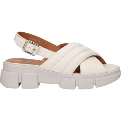 Geox Sandalias De Mujer D Lisbona A Blanco Talla 38 Geox Sandalias De Mujer D Lisbona A Blanco Talla 38