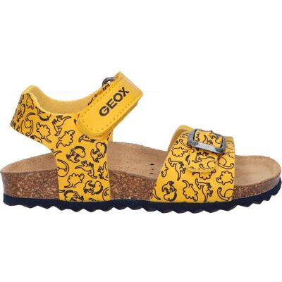 Geox Sandalias De Niño B922qa 00454 B Sandal Chalki C2117 Yellow-Navy Talla 21 Geox Sandalias De Niño B922qa 00454 B Sandal Chalki C2117 Yellow-Navy Talla 21