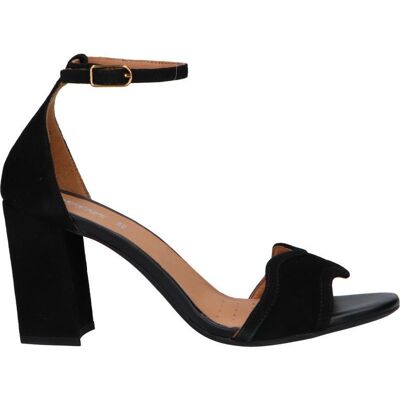 Geox Sandalias De Mujer D N Eraklia 80 G - Camoscio D35rpg 00021 Negro Talla 41 Geox Sandalias De Mujer D N Eraklia 80 G - Camoscio D35rpg 00021 Negro Talla 41