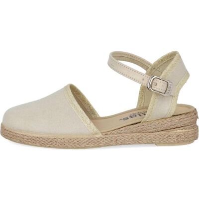BATILAS Sandalias De Niña 201-109 Alpargatas Nina Con Heb Oro Talla 31 BATILAS Sandalias De Niña 201-109 Alpargatas Nina Con Heb Oro Talla 31