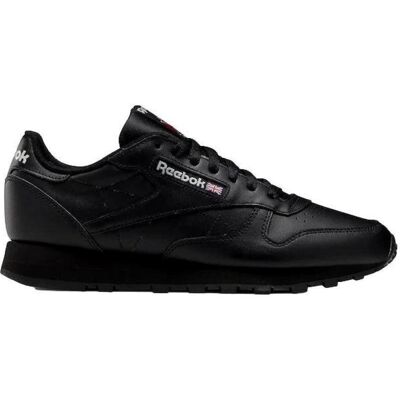 Reebok Classic Leather Zapatilla Hombre Negro Negro Talla 38,5 Reebok Classic Leather Zapatilla Hombre Negro Negro Talla 38,5