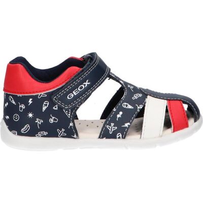 Geox Sandalias De Niña B451pc 000bc B Elthan C0735 Navy-Red Talla 21 Geox Sandalias De Niña B451pc 000bc B Elthan C0735 Navy-Red Talla 21
