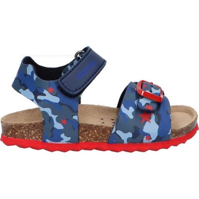 Geox B922qa 00454 B Sandal Chalki C0735 Navy-Red Talla 20 Geox B922qa 00454 B Sandal Chalki C0735 Navy-Red Talla 20