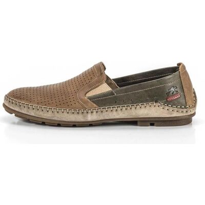 FLUCHOS Mocasines Camping Surf 080-F1172 En Cuero Marrón Talla 43 FLUCHOS Mocasines Camping Surf 080-F1172 En Cuero Marrón Talla 43