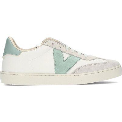 VICTORIA Berlin Ciclista 1126184 - Zapatillas Blancas Y Jade Con Efecto Piel Y Serraje Jade Talla 38 VICTORIA Berlin Ciclista 1126184 - Zapatillas Blancas Y Jade Con Efecto Piel Y Serraje Jade Talla 38