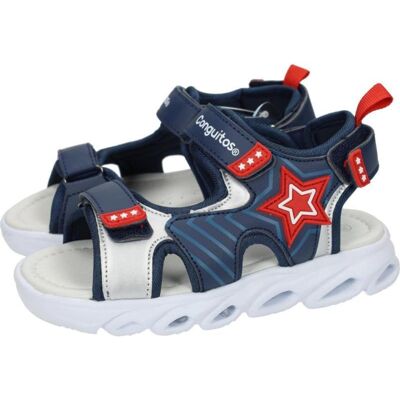 CONGUITOS Sandalias De Niño Cosh260006 Azul Marino Talla 29 CONGUITOS Sandalias De Niño Cosh260006 Azul Marino Talla 29