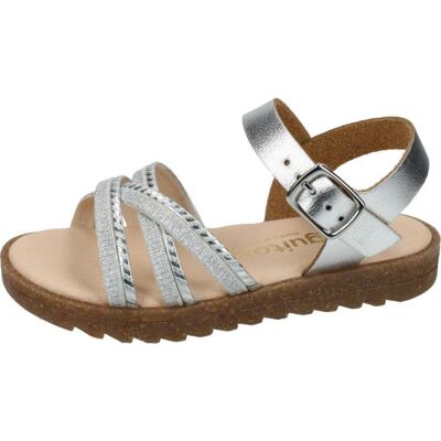 CONGUITOS Sandalias De Niña Cosh301069 Silver Talla 27 CONGUITOS Sandalias De Niña Cosh301069 Silver Talla 27