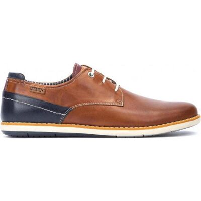 PIKOLINOS Júcar Zapatos De Cordones En Piel Marrón Marrón Talla 44 PIKOLINOS Júcar Zapatos De Cordones En Piel Marrón Marrón Talla 44