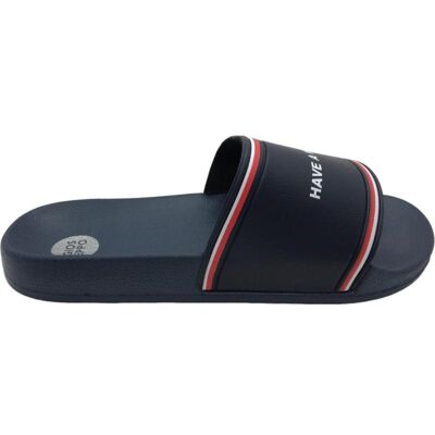 GIOSEPPO Chancla Angico 65283 Azul Con Detalle Rojo Azul Talla 34 GIOSEPPO Chancla Angico 65283 Azul Con Detalle Rojo Azul Talla 34